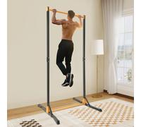 Barra per trazioni, asta da ginnastica, dispositivo di allenamento Power Tower con 2 anelli, 11 livelli, altezza regolabile (160-215 cm), portata 400 kg, dispositivo fitness per la casa