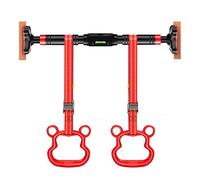 Barra per trazioni, Barra for trazioni portatile da parete, senza viti, for allenamento di forza a casa, regolabile 70 a 140 cm(90 120CM)