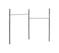 BARRA PER TRAZIONI HUDORA Rekstok Pro Double, altezza regolabile, 100 kg