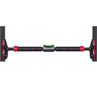 Barra per trazioni Portatile in Acciaio, Barra per Esercizi per la Parte Superiore del Corpo da 70-160 cm con Tester di Equilibrio, Carico 300 kg