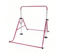 Barra per trazioni regolabile in altezza per la casa, barra per porta senza fori, palestra interna ed esterna, capacità di carico massima per adulti/bambini, blu o rosa DescrizioneCome genitori, siamo