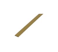 Alberts 471316 Barra piatta, ottone, 1000 x 7 x 2,5 mm