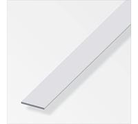Barra Piatta 30X2 Alluminio Argento 1Metro