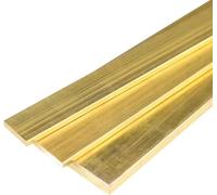 Barra Piatta in Ottone A Profilo Piatto Stock 5 Mm di Spessore X20/25/30/35 Mm di Larghezza X 500 Mm di Lunghezza Lastre di Ottone Stock per Laminatoio per Artigianato di Coltelleria, 5 * 30 * 500mm