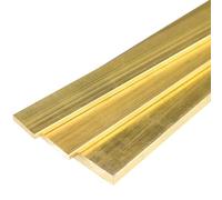 Barra piatta in ottone, spessore 2 mm x larghezza 12/14/15/16/18 mm x lunghezza 500 mm, piastre in ottone for la fabbricazione di coltelli, artigianato(2 * 15 * 500mm)