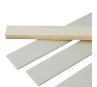 Barra piatta in plastica ABS | Beige 500x120x2-8mm for lavorazione CNC taglio laser e prototipazione 2 pezzi(3mm)