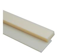Barra piatta in plastica ABS | Beige 500x80mm 2-8mm 2 pezzi for prototipazione staffa assemblaggio telaio CNC(8mm)