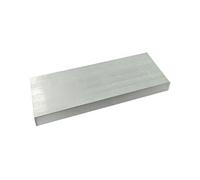 Barra Piatta Quadrata in Alluminio 1 pezzo di barre piatte in alluminio, striscia solida, spessore 3, 4, 5, 6, 8, 45 mm, 50 mm, lunghezza 100, 200, 250, 300, 500 mm(Length 500mm 1pc,45x55mm)