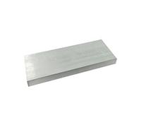 Barra Piatta Quadrata in Alluminio Barra piatta in alluminio 6061 Spessore 1 mm 2 mm 3 mm Lamiera in alluminio AL Parti for modelli fai da te in metallo(2x70x495mm 2pc)