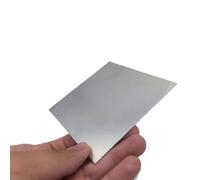 Barra piatta quadrata in alluminio, Lamiera in lega di alluminio 6061, argento, varie misure, confezione assortita(300 x500 x4mm 1pc)