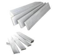 Barra piatta quadrata in alluminio, Lunghezza di spessore 15-60mm larghezza 300mm 500mm barra piana 15mm 20mm della lega alluminio(20 x 20 x 300mm)