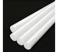 Barra Plastica POM Bianca 1 m, Ø50-100 mm Grande Diametro Tonda,Ø50mm | Poliacetale tecnico per alberi, ingranaggi e parti meccaniche di grandi dimensioni; adatto a tornitura, fresatura e foratura