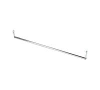 Barra porta abiti cm150 in tubo acciaio cromato per ripiani Archimede per esposi