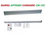 BARRA PORTA APPENDI COMANDE CM 152 ALLUMINIO PIZZERIA RISTORANTE PUB 3 2025