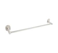BARRA PORTA ASCIUGAMANI TELI 45 CM A MURO SPAZZOLATO SET BAGNO PARETE BLIZZ