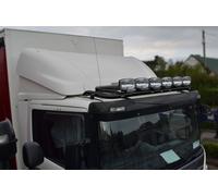 Barra Portapacchi Tetto Con LED E Beacons Per Iveco Trakker Low Truck BLACK