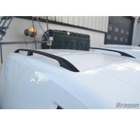 Barra Portatutto Tetto Per Opel Vauxhall Combo 2012 - 2019 D LWB Accessorio NERO