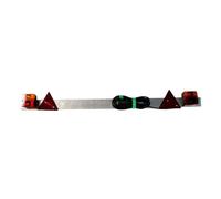 Barra posteriore con luci a LED dinamiche - 1 PZ Osculati - 02.023.17 - 0202317
