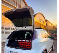 Barra posteriore superiore pastello MC Custom GPA/APE FIAT/Abarth senza rete