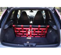 Barra posteriore superiore vero Carbonio MC Custom GPA/Punto EVO Abarth con rete