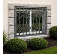 Barra Protezione Finestre In Alluminio, Barre Sicurezza Antifurto Interni | Parapetto Espandibile Per Finestre Appartamenti Condominiali, Kit Griglia Anticaduta(WxH 35x65in/89x165cm)