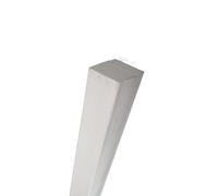 barra PVC QUADRATA BIANCA diverse misure (20x20x1000 mm)