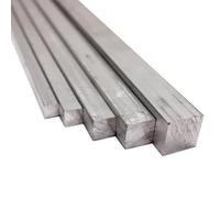 Barra Quadrata in Acciaio Inossidabile 304, Lunghezza 3 Mm, 4 Mm, 5 Mm, 6 Mm, Albero Lineare in Acciaio, 1 Pz.(3 * 3 * 100mm)