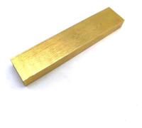Barra quadrata in ottone, barra sottile solida, da 5 mm a 20 mm x 5 mm a 20 mm x 200 mm, piccolo quartetto, barra in ottone/1 pezzo/cubo 35 * 35 * 35 mm(20 * 20 * 200Mm)