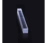 Barra quadrata liscia in acrilico, bastoncini in plastica acrilica da 500 mm di lunghezza, bastoncino acrilico solido piatto for supporto for modelli di torte(40x40mm)