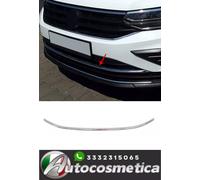 Barra radiatore listelli griglia per VW Tiguan 2020-2024 acciaio inox argento