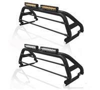 Barra Rollio + LED + 17 " Luce LED Barre Per Isuzu d-max Rodeo 2007 - 2012 Nero