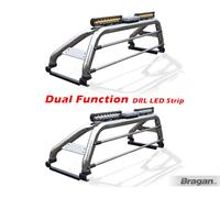 Barra Rollio + LED + Luce LED Barre + Faro Per Isuzu d-max Rodeo 2007 - 2012
