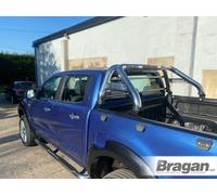 Barra Rollio + Luci LED x2 + LED Luce Freno Per ford ranger 2012 - 2016 Acciaio