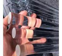 Barra rotonda in acrilico trasparente 2 mm 3 mm 4 mm 5 mm 6 mm 8 mm 10 mm 12 mm 15 mm 18 mm 20 mm 25 mm 30 mm 35 mm 40 mm 45 mm 50 mm(12x300mm 1pc)
