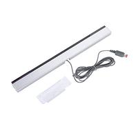 Barra sensore Wii, barra sensore a infrarossi cablata Barra sensore raggio segnale IR per console Nintendo Wii e Wii U.