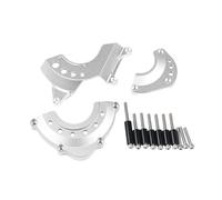 Barra sicurezza Accessori Moto Copertura Protezione Motore Per Z900 Z 900 Z900 RS Z900RS Carenatura Slider Telaio Crash Pad Stator Protector(Argento)