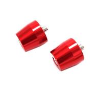 Barra sicurezza Manopole Manubrio Estremità Barra Tappo Copertura Cursore Accessori Moto Per ER6N ER6F Z250 Z300 Z650 Z750 Z800 Z900 Z1000(ROSSO)