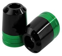 Barra sicurezza Per Z250 Z300 Z400 Z650 Z750 Z800 Z900 Z1000 Slider Estremità Manubrio Motociclette Pesi Manubrio Protezioni Accessori(VERDE)