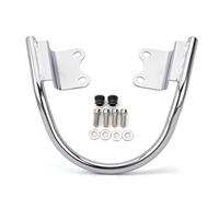 Barra sostegno serbatoio carburante Passeggero Sedile Posteriore Maniglione Maniglia Sedile Bracciolo Maniglia Moto Portapacchi Per Triumph Per Street Scrambler Per Speed Twin 900 1200(Cromo)