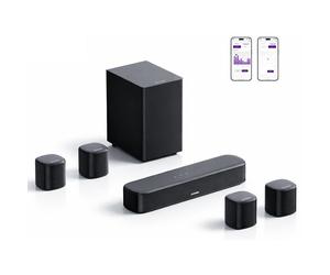 Barra Sound Ultimea Aura S4T 7.1 Bluetooth Subwoofer SurroundX