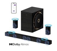 Barra Sound Ultimea Skywave X70 7.1.4 980W Bluetooth HDMI eARC Dolby Atmos