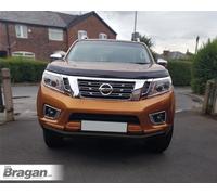 Barra Spoiler Nera Per Nissan Navara D23/NP300 2016+ Parafango Anteriore