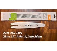 BARRA SPRANGA STIHL 10" 56 MAGLIE 1/4"P 1,1mm MOTOSEGA STIHL COD 30050083403