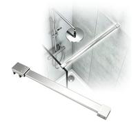 Barra Stabilizzatrice per Box Doccia Barra di Supporto Regolabile per Box Doccia in Vetro, Braccio di Supporto per Porta Della Vasca in Acciaio Inox, Staffa Stabilizzatrice per Schermo