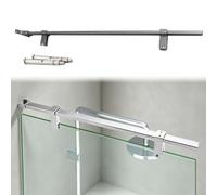 Barra Stabilizzatrice per Box Doccia Barra Stabilizzatrice per Box Doccia Senza Telaio, Asta di Supporto Fissa in Acciaio Inox per Doccia