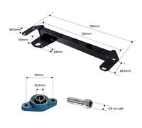 Barra stabilizzatrice scatola sterzo Premium Vendita for Dodge Ram 94-02 1500