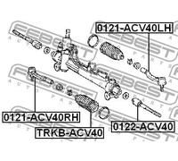 FEBEST 0122-ACV40 Snodo assiale
