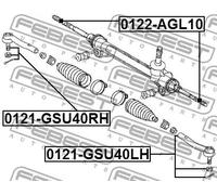 FEBEST 0122-AGL10 Snodo assiale