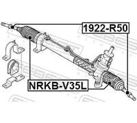 Barra sterzo Assale anteriore 1922-R50 FEBEST per MINI MINI MINI Cabriolet