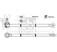 Barra sterzo Assale anteriore per SUZUKI SAMURAI SJ413